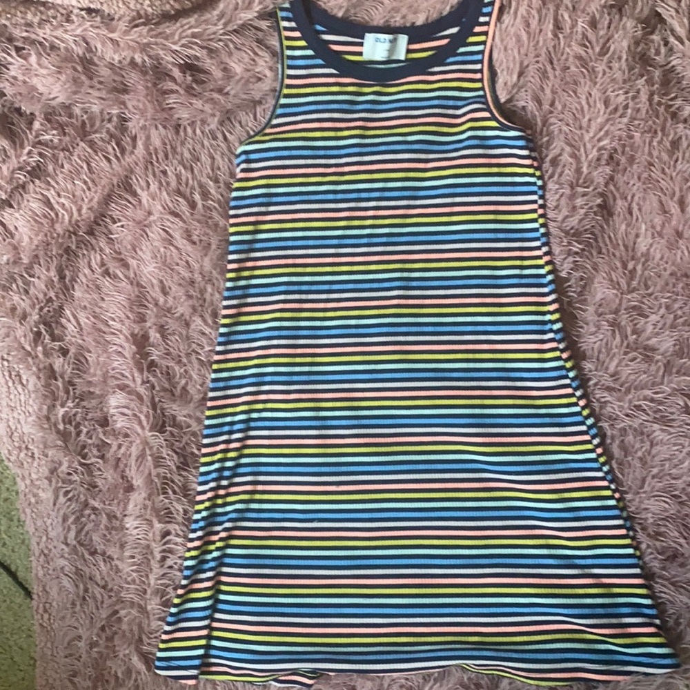 Girls 10/12 Ribbed Tank Dress Old Navy